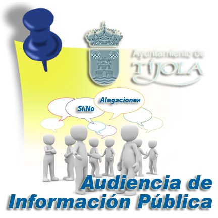 Audiencia de Información Pública - ANUNCIO DE INFORMACIÓN PÚBLICA RELATIVA A APROBACIÓN DEFINITIVA ESTUDIO DE DETALLE CALLE JORQUERA - CALLE SIERRO, T.M. TÍJOLA